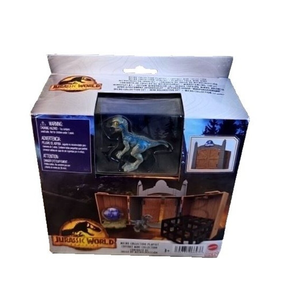 Jurassic World Dominion~Micro Collection Playset~Mattel ~2022 ~New/Sealed Box
